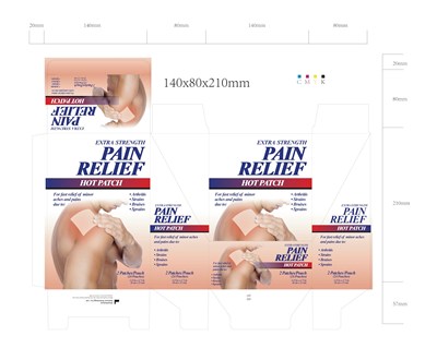 3 Menthol plus 0.083 Capsaicin Pain Relief Patch -2.jpg 3% Menthol plus 0.083% Capsaicin Pain Relief Patch (24 Pouches/Box) NDC: 84205-007-01 - 3 Menthol plus 0.083 Capsaicin Pain Relief Patch 2